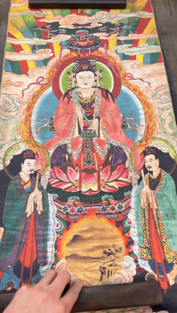 卷轴画刘洋画院老六专属AA13