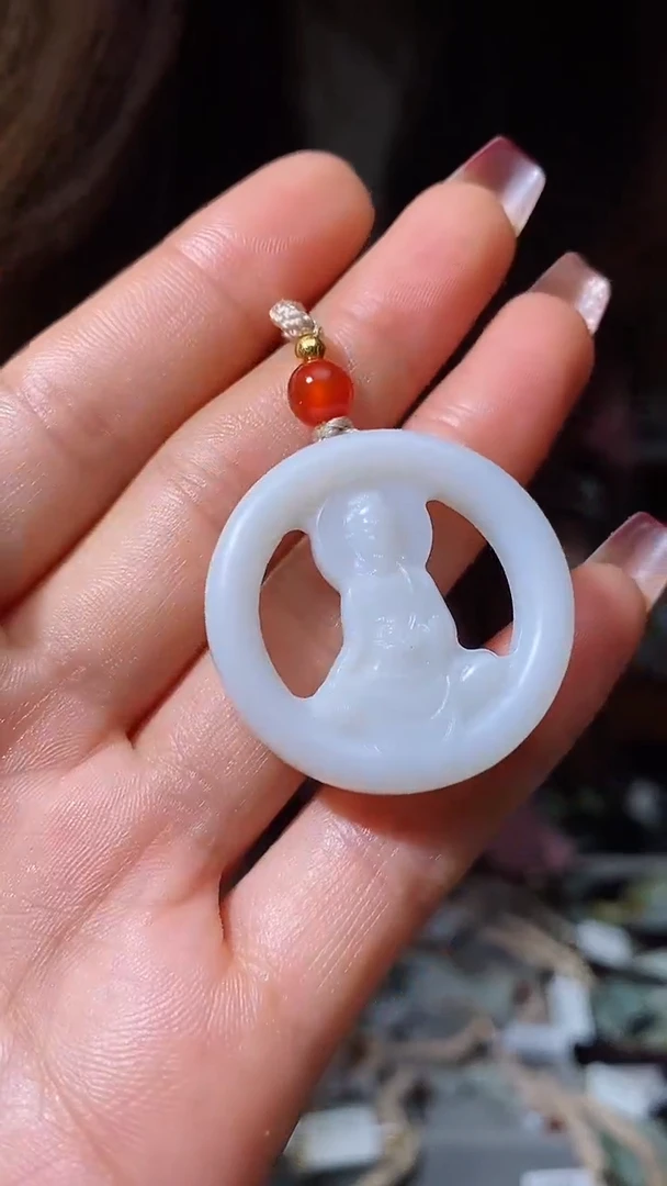 【闪购商品】和田玉挂件未镶嵌1