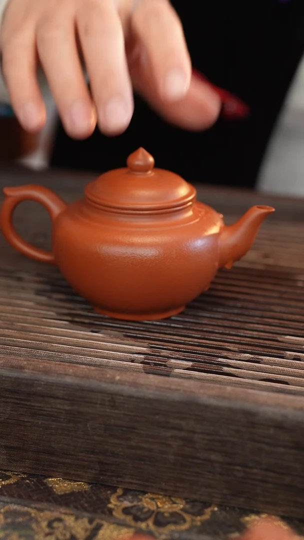 茶壶紫砂全手 笑樱 160cc