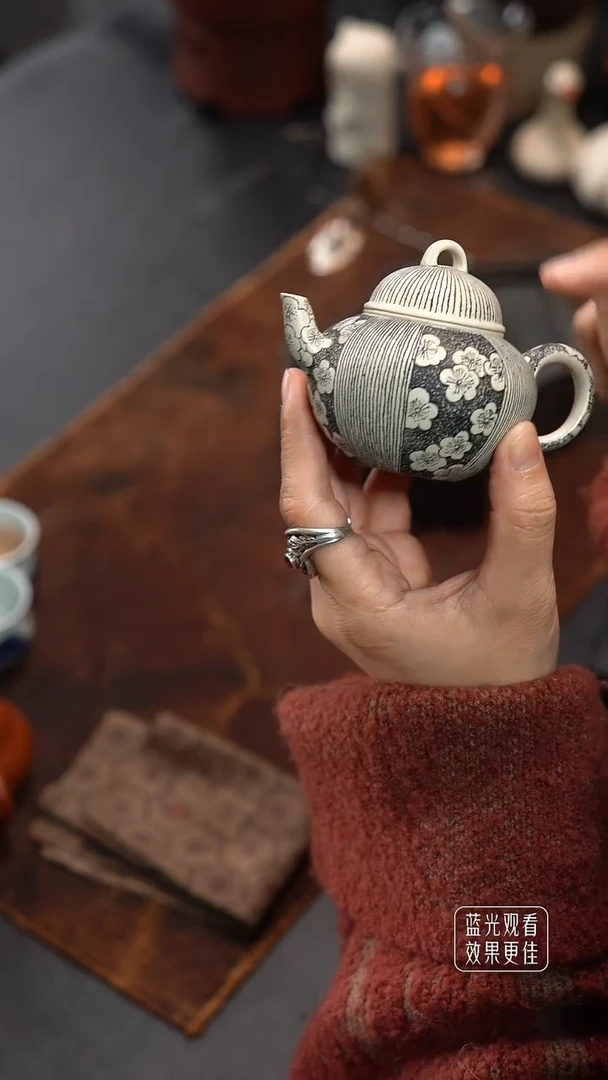 探梅探梅探梅探梅紫砂壶