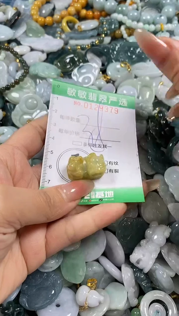 【闪购商品】翡翠颈饰未镶嵌闪购0129379
