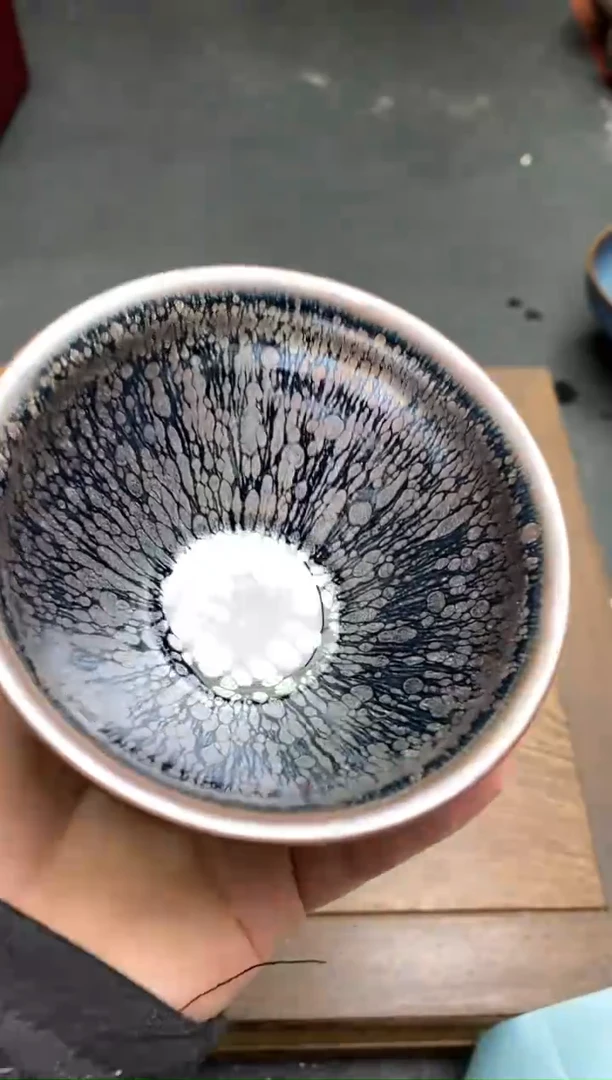 【闪购商品】茶盏295建盏建盏建盏建盏微瑕