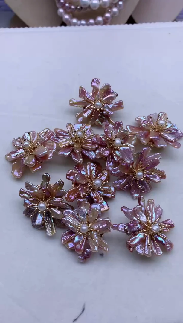 【闪购商品】淡水珍珠吊坠(不含链)合金多发其一