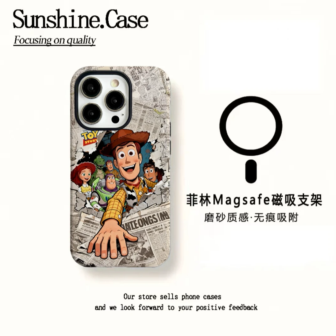 【小臻壳专属】磁吸菲林二合一适用苹果华为vivo手机壳报纸特工