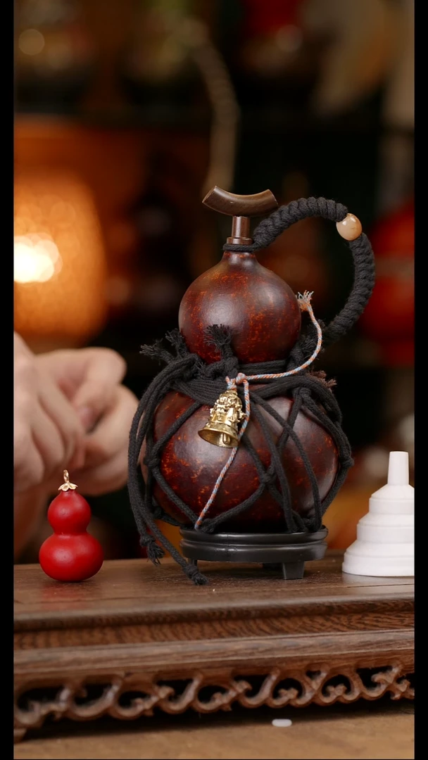 77号精品天然大漆酒葫芦一物一拍~