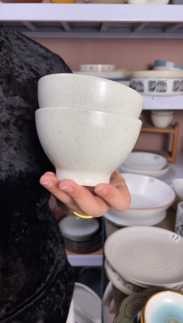 瓷微瑕（2个装）白色小碗