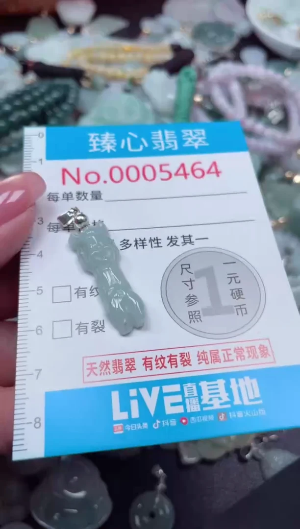 颈饰未镶嵌翡翠*