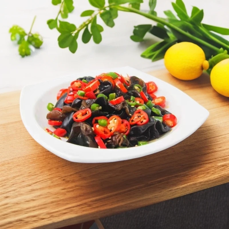 【新品尝鲜】双椒木耳半成品菜绿色蔬菜