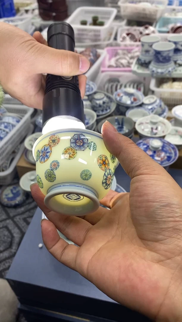 摆件陶景德陶瓷茶具容量约60