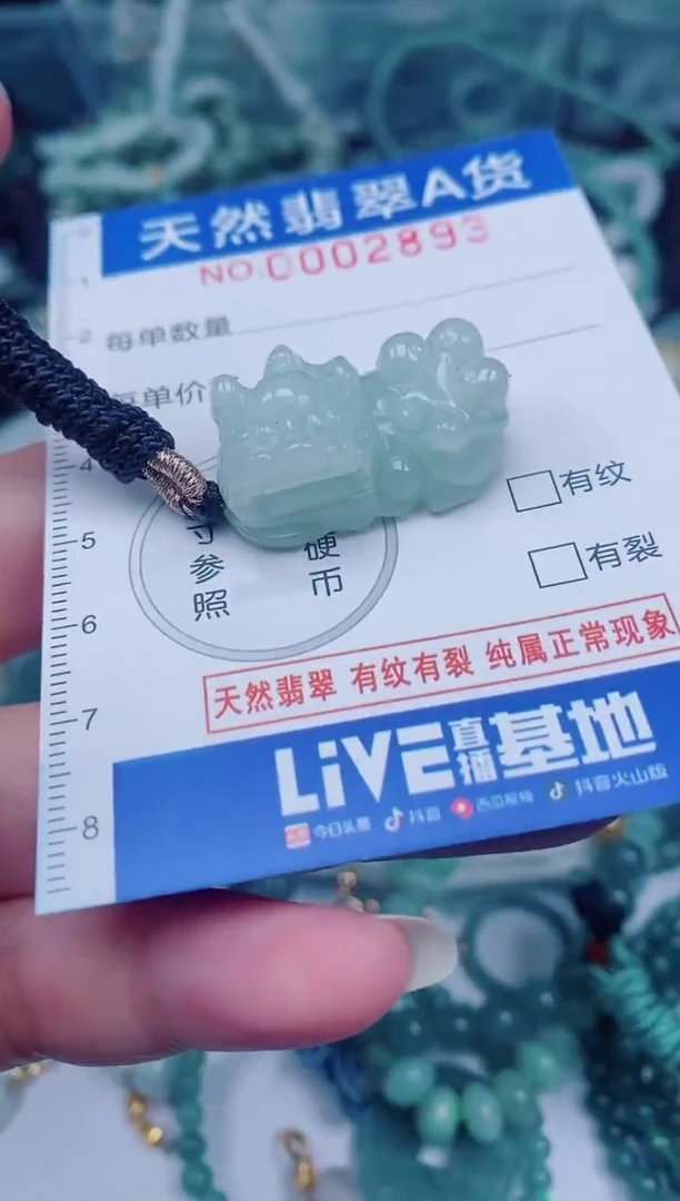 颈饰未镶嵌翡翠00002893