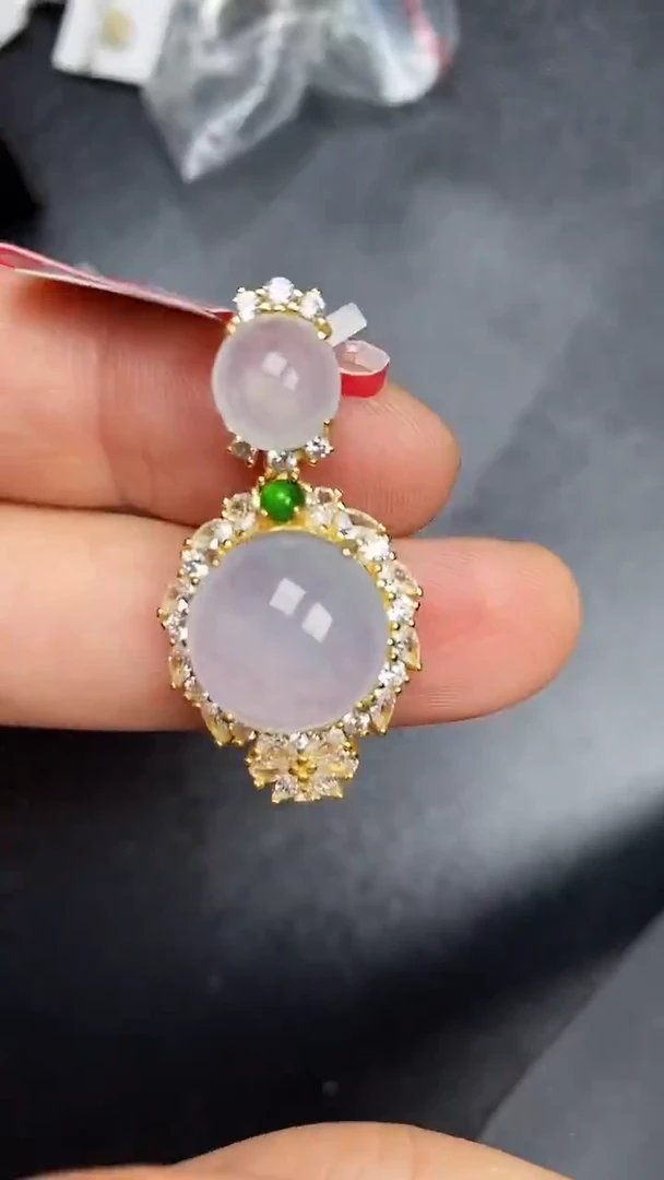 银S925镶嵌戒指翡翠3500