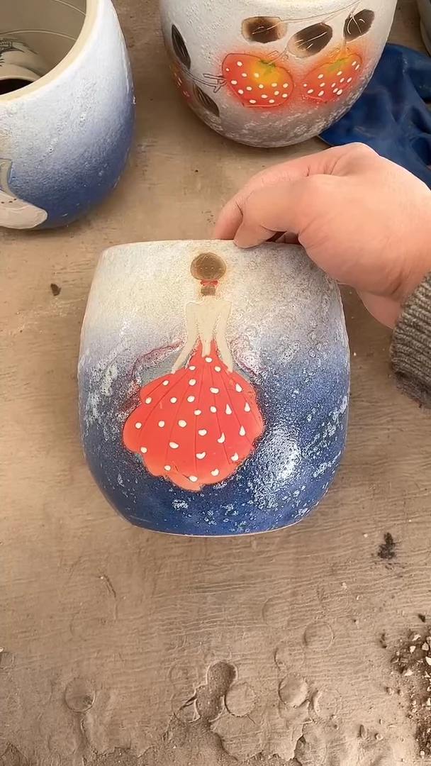 【闪购商品】摆件5-154口13高16微瑕   一个