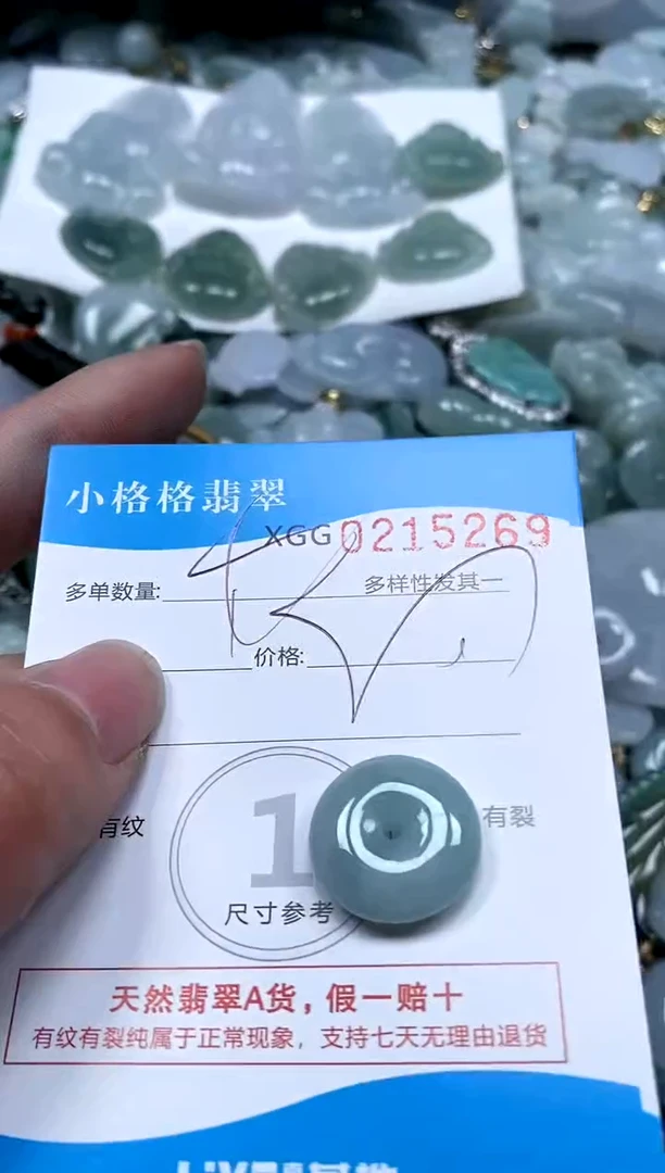 【闪购商品】翡翠颈饰未镶嵌闪购商品0215269多样性