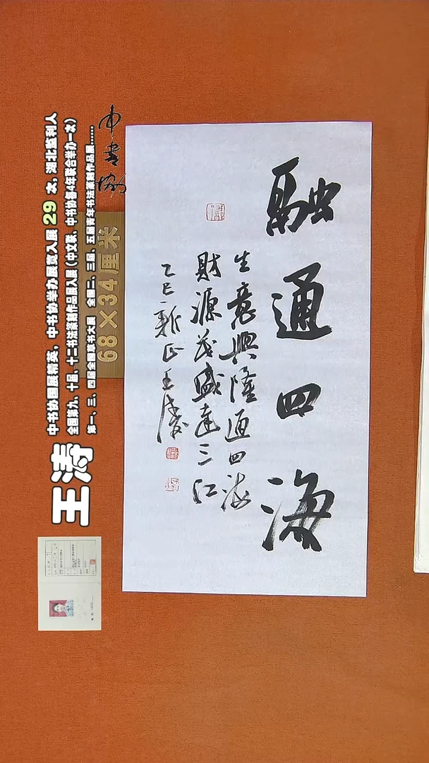 【闪购商品】书法706a王涛书法作品