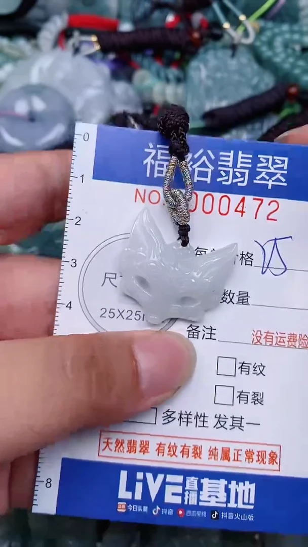 翡翠未镶嵌颈饰...0000472