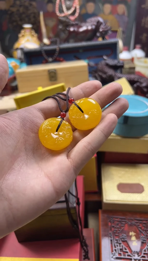 【闪购商品】蜜蜡裸石未镶嵌 ———————————