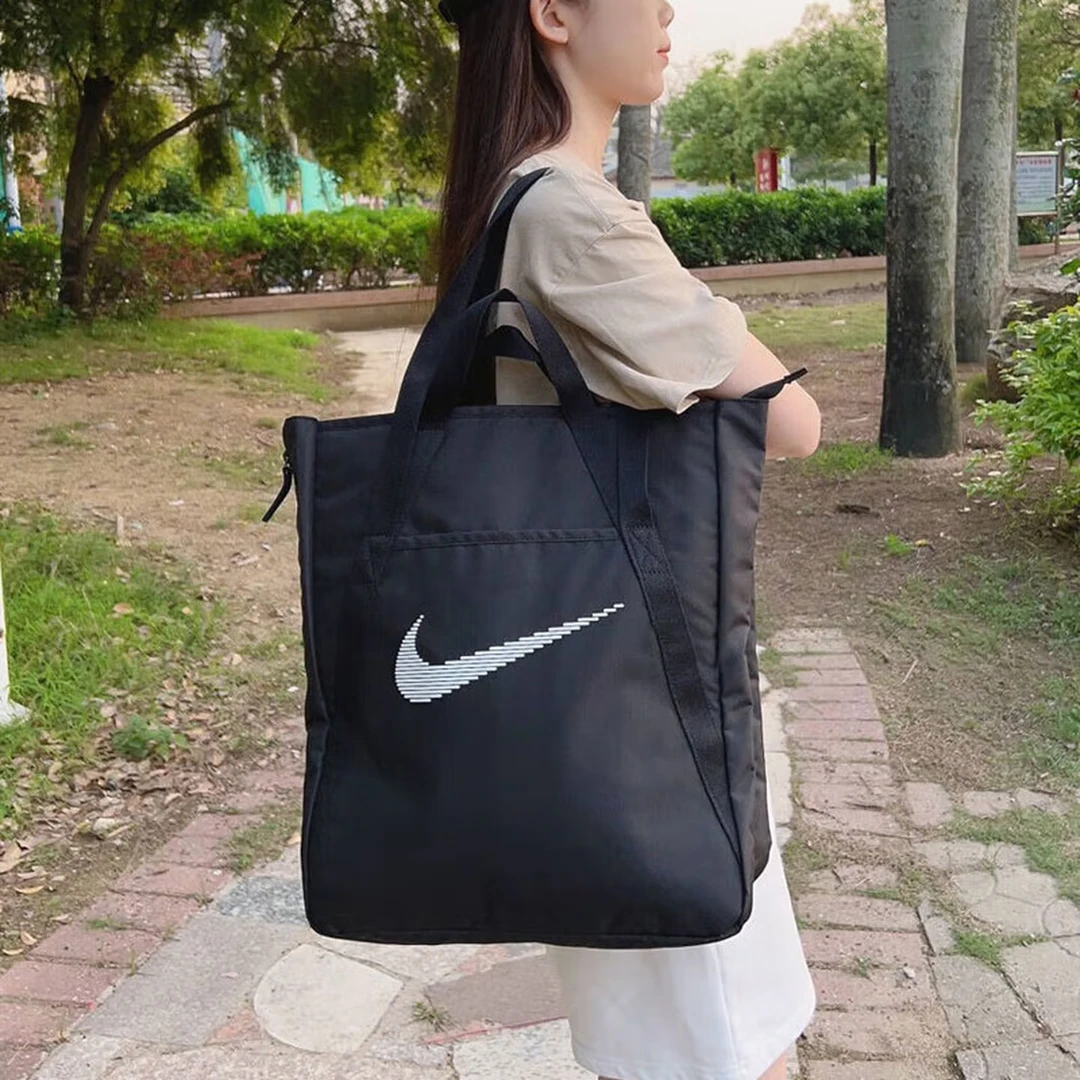 NIKE/耐克【胜道体育】运动休闲Logo托特包T包手提单肩包DR7217010