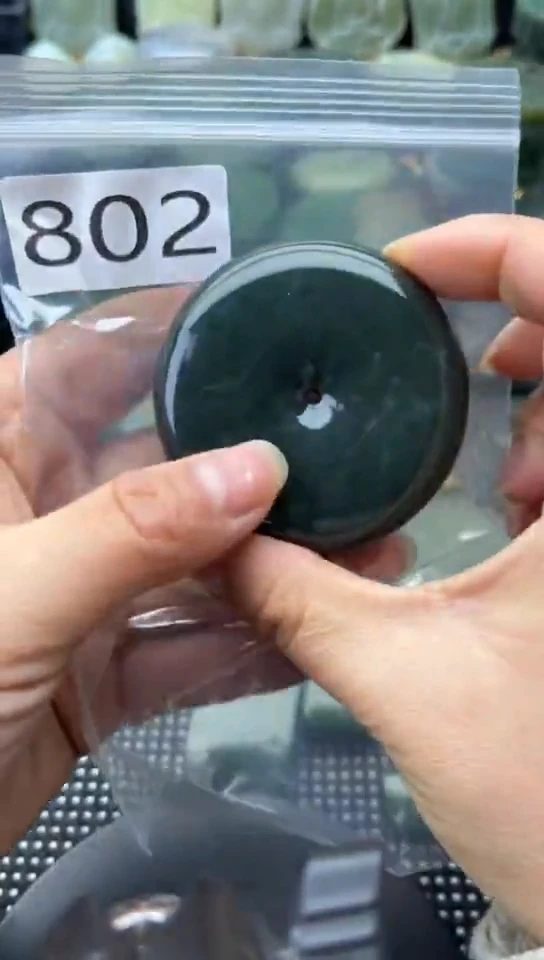 未镶嵌和田玉珠宝半成品扣子