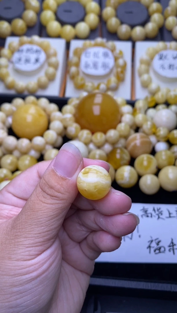 裸石琥珀未镶嵌大小姐珠宝严选119