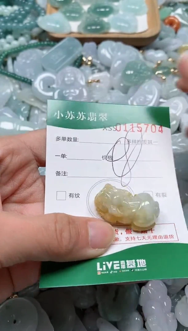 【闪购商品】翡翠颈饰未镶嵌闪购商品0115704
