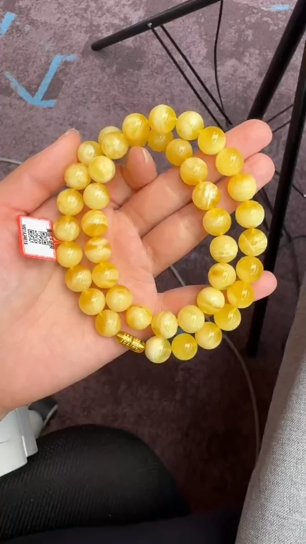 【闪购商品】琥珀颈饰未镶嵌773秒拍号