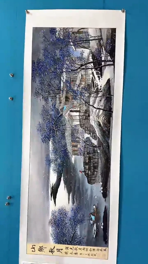 国画瀚美艺术刘武手绘-国画原作30