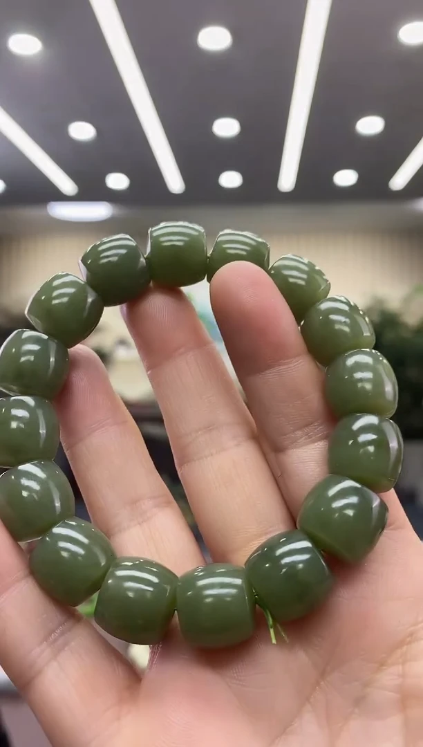 手链未镶嵌和田玉手串