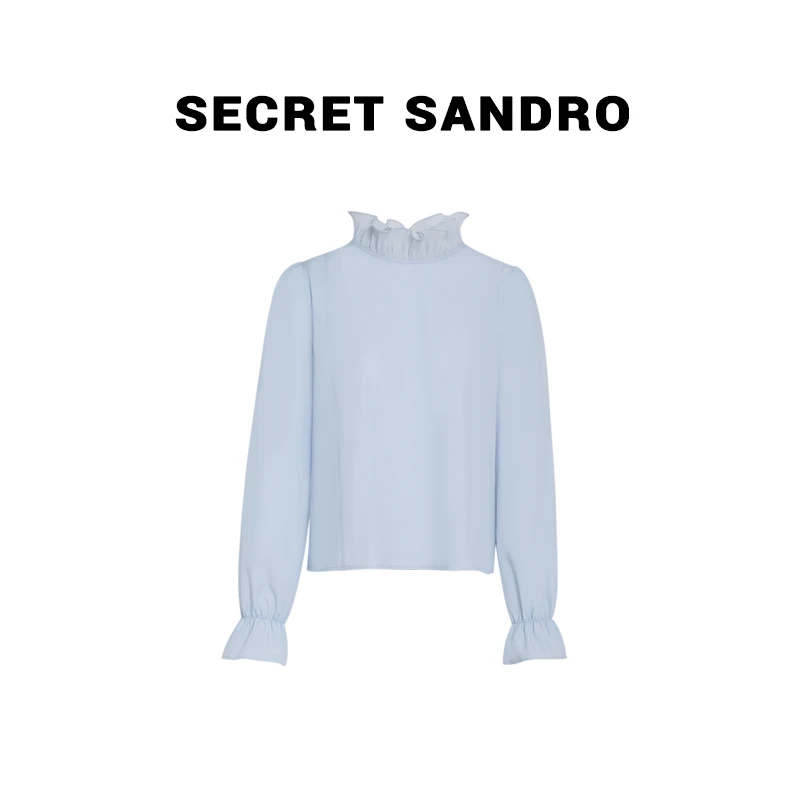 【花瓣领】【多娜&Secret Sandro粉丝专享】衬衫 S25226026N