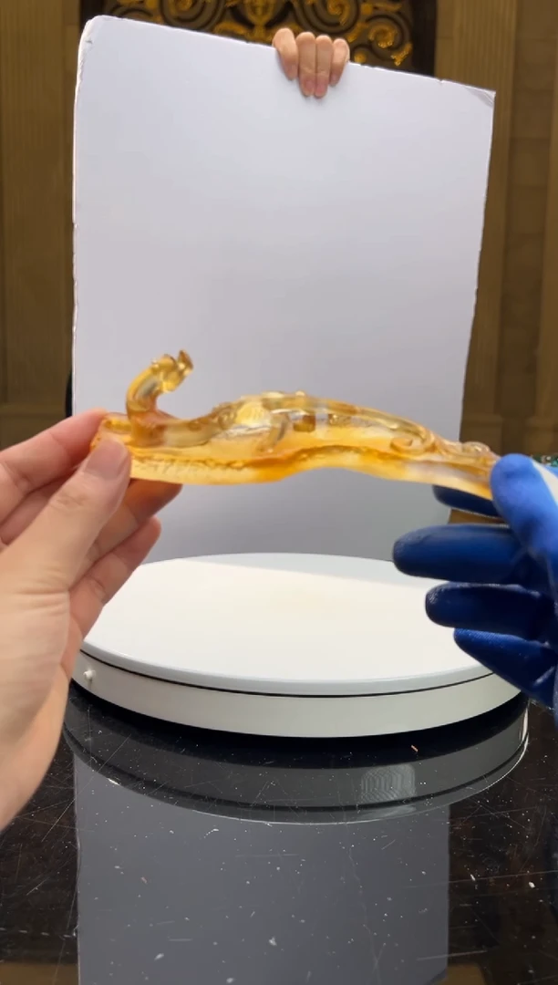 【闪购商品】摆件CML021螭龙艺术水晶琉璃摆件