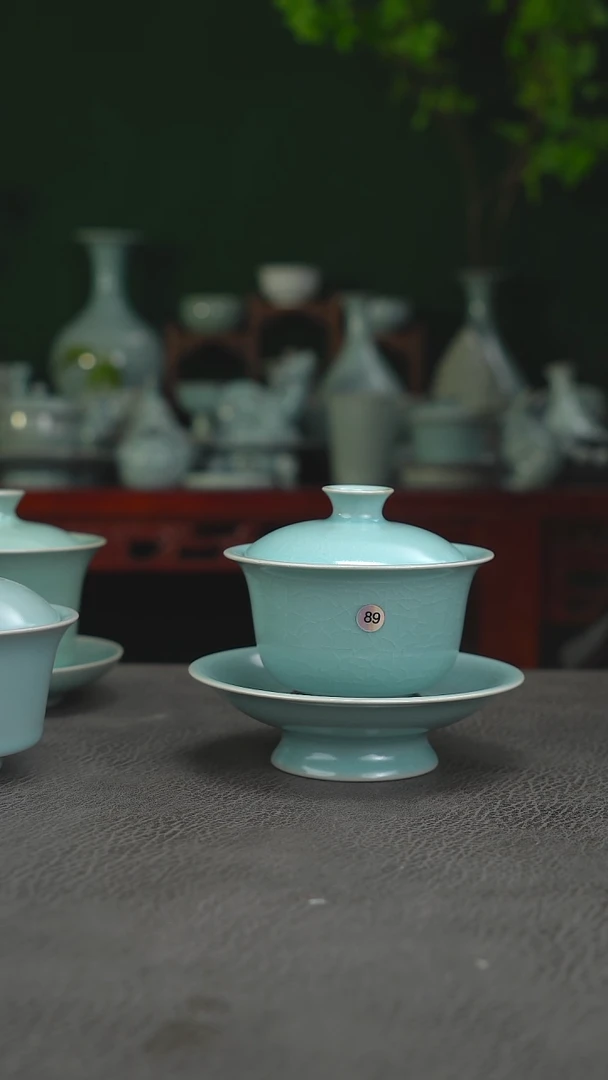 89号三才盖碗微瑕简包-二