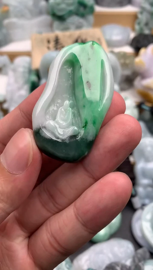 吊坠(不含链)未镶嵌翡翠1