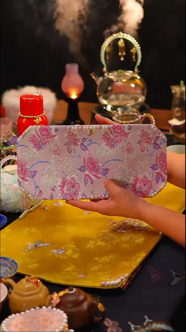 103茶席茶席35x18cm