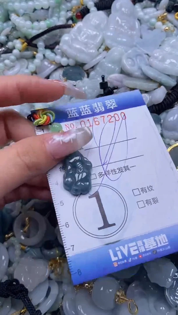 【闪购商品】翡翠颈饰未镶嵌闪购0167200多样性发其一