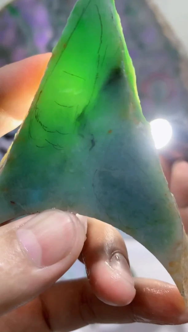 裸石翡翠0蒙0翡翠珠宝200.