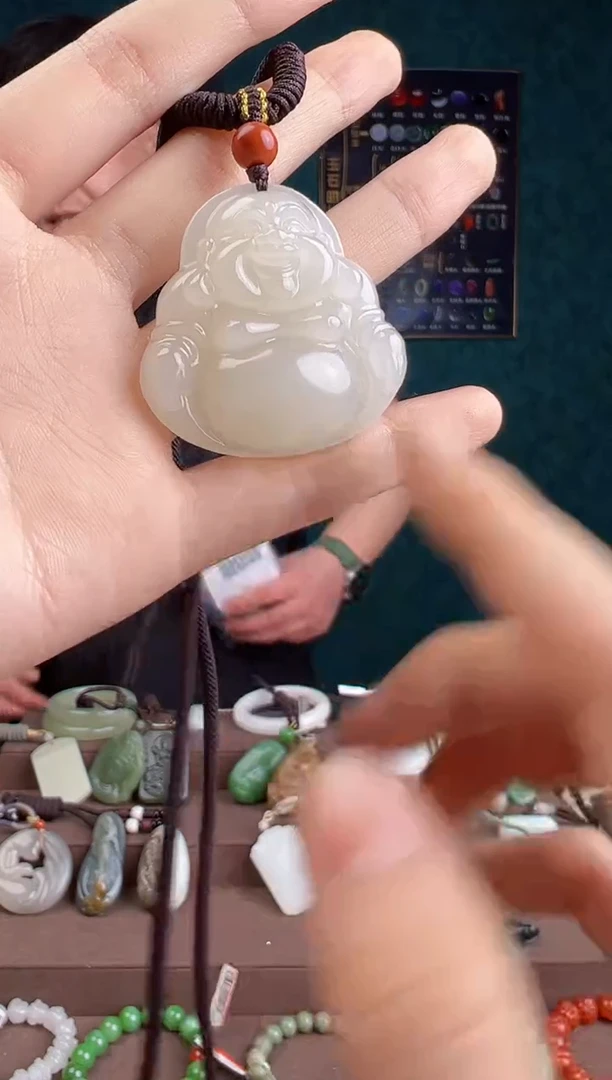 【闪购商品】和田玉颈饰未镶嵌ZZ 拍一发一 多样性发货