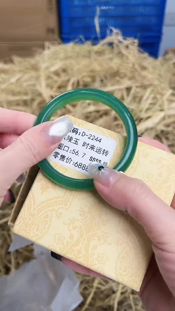 未镶嵌手镯石英质玉D-2244