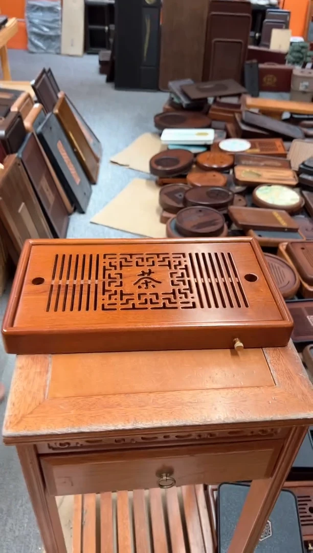 茶盘 茶盘茶盘茶盘36*20花梨木