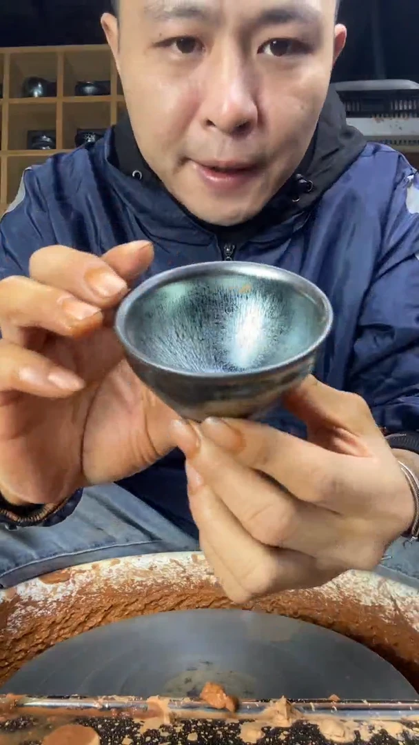 茶盏建窑建盏主人杯