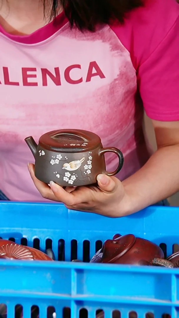 宜兴原矿紫砂壶茶壶150C