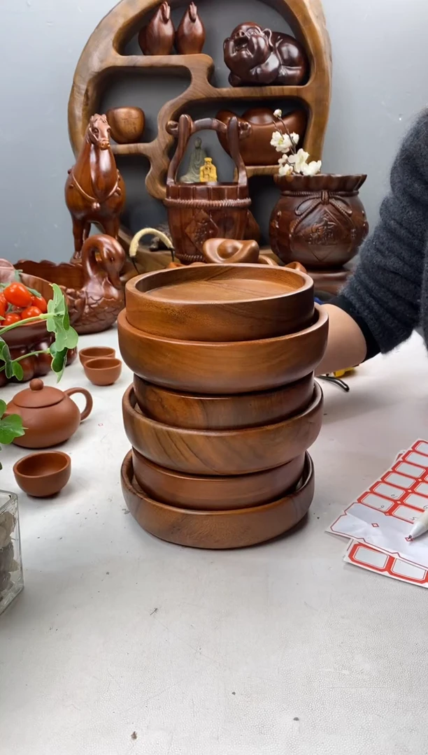 香樟木A4大小圆盘/尺寸