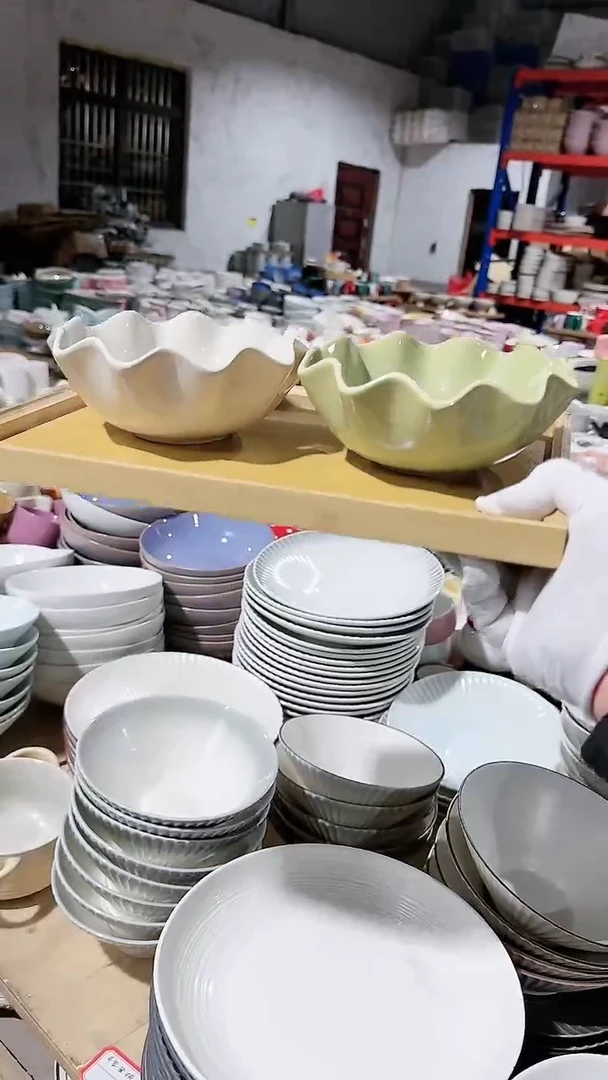【闪购商品】瓷片2个花朵碗微瑕 凑满20元包邮