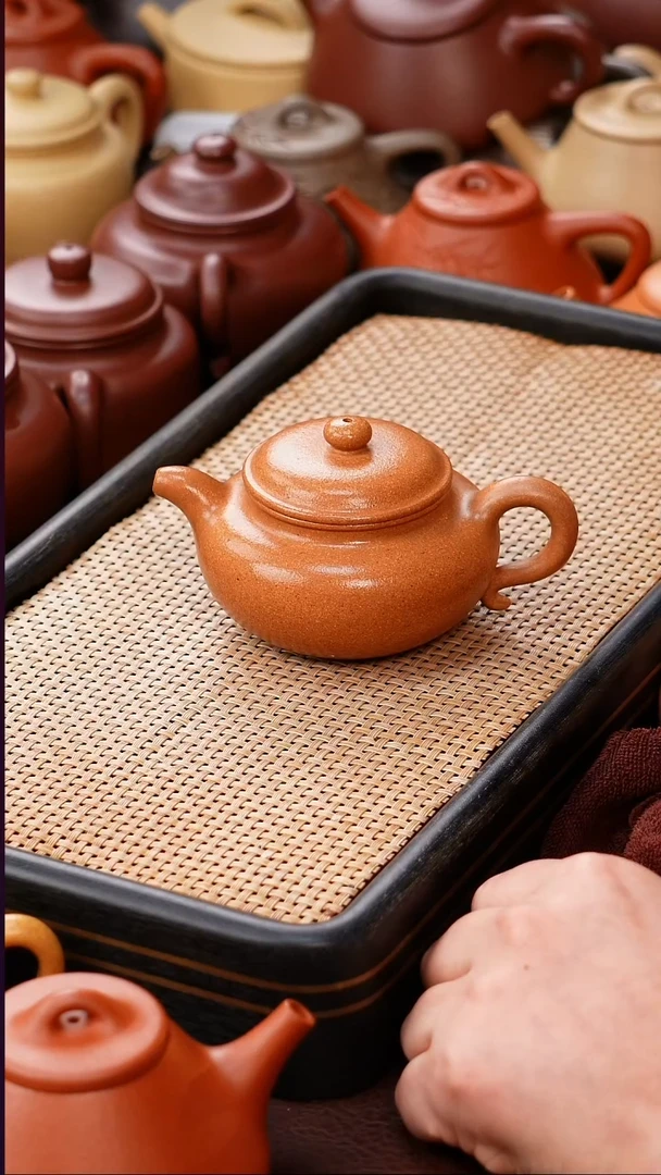 茶壶紫砂仿古 头段