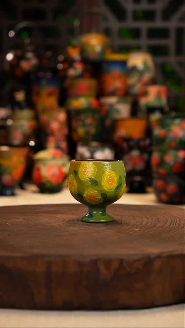 油画   釉下彩    杯子