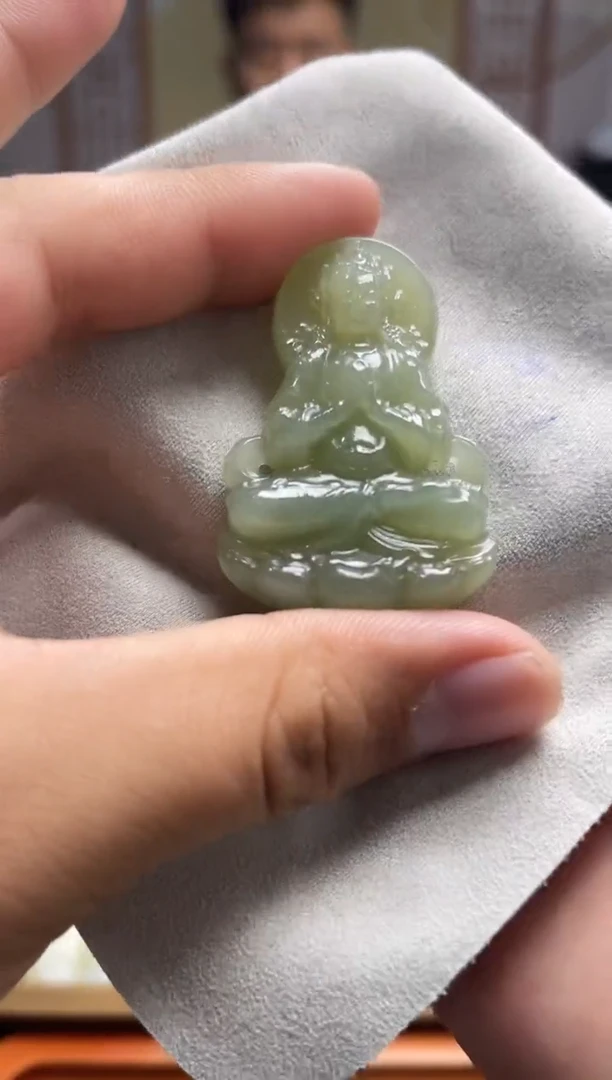 颈饰未镶嵌和田玉35观音