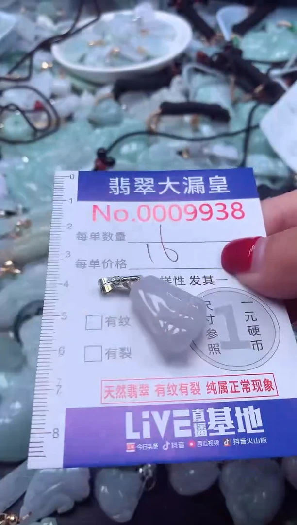 颈饰未镶嵌翡翠9938