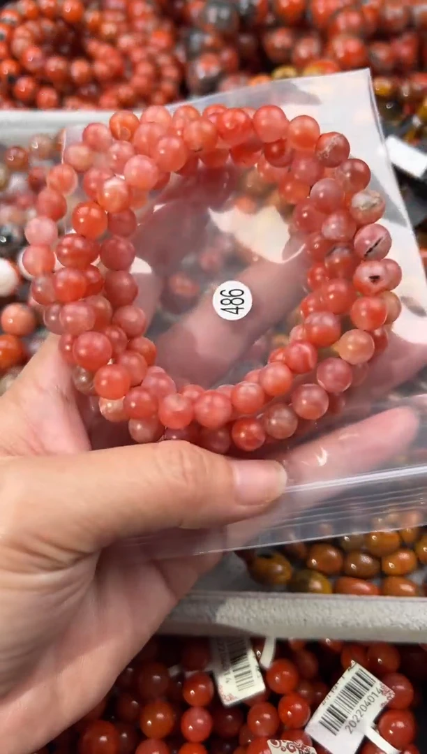 未镶嵌手串南红玛瑙8+