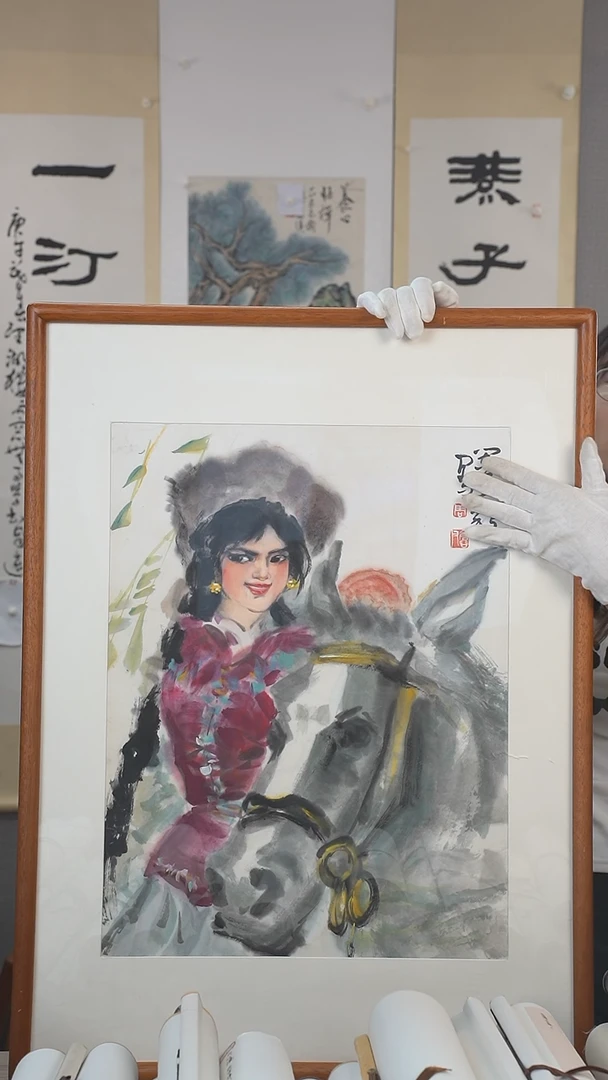 书法康***：周老师书法作品