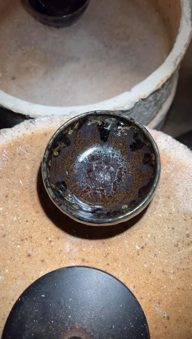 茶盏老表精选柴烧342