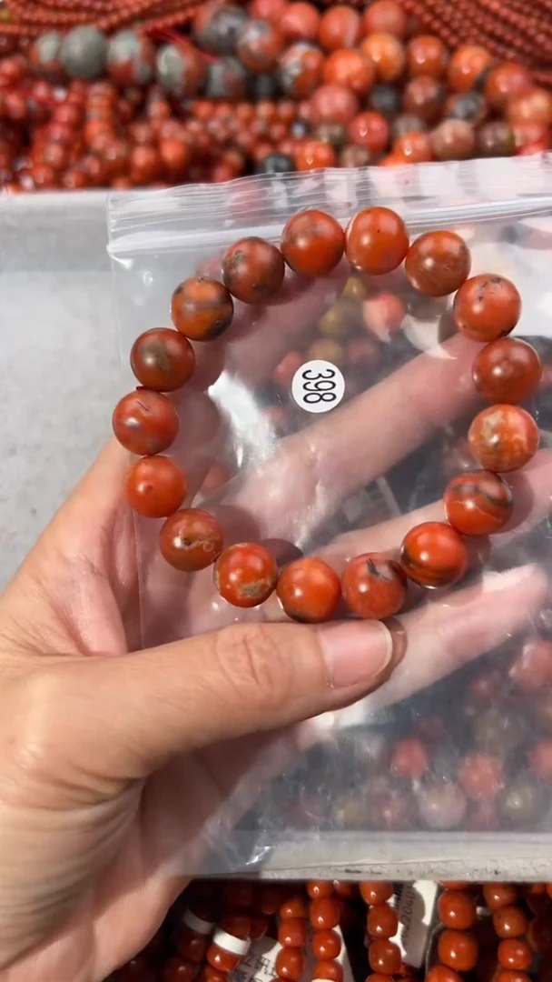 南红玛瑙手串未镶嵌12
