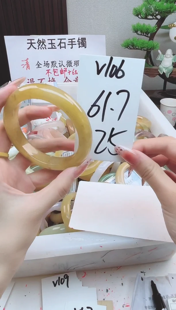 石英质玉手镯未镶嵌V106